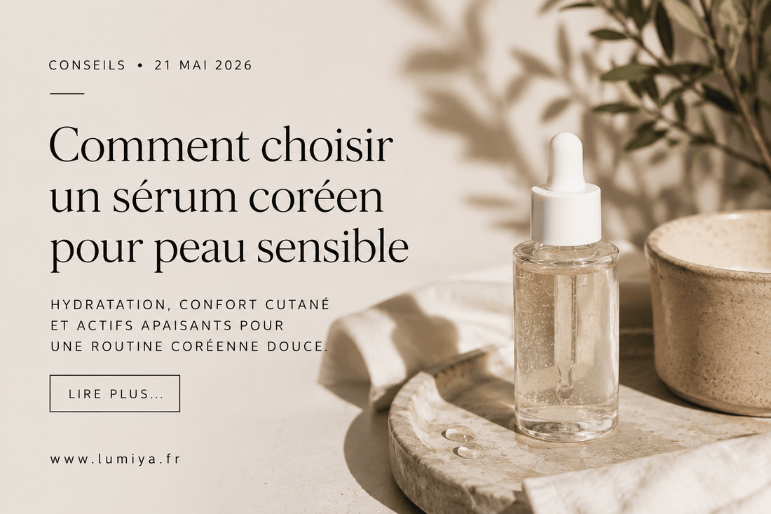 Comment choisir un sérum coréen pour peau sensible ? - LUMIYA