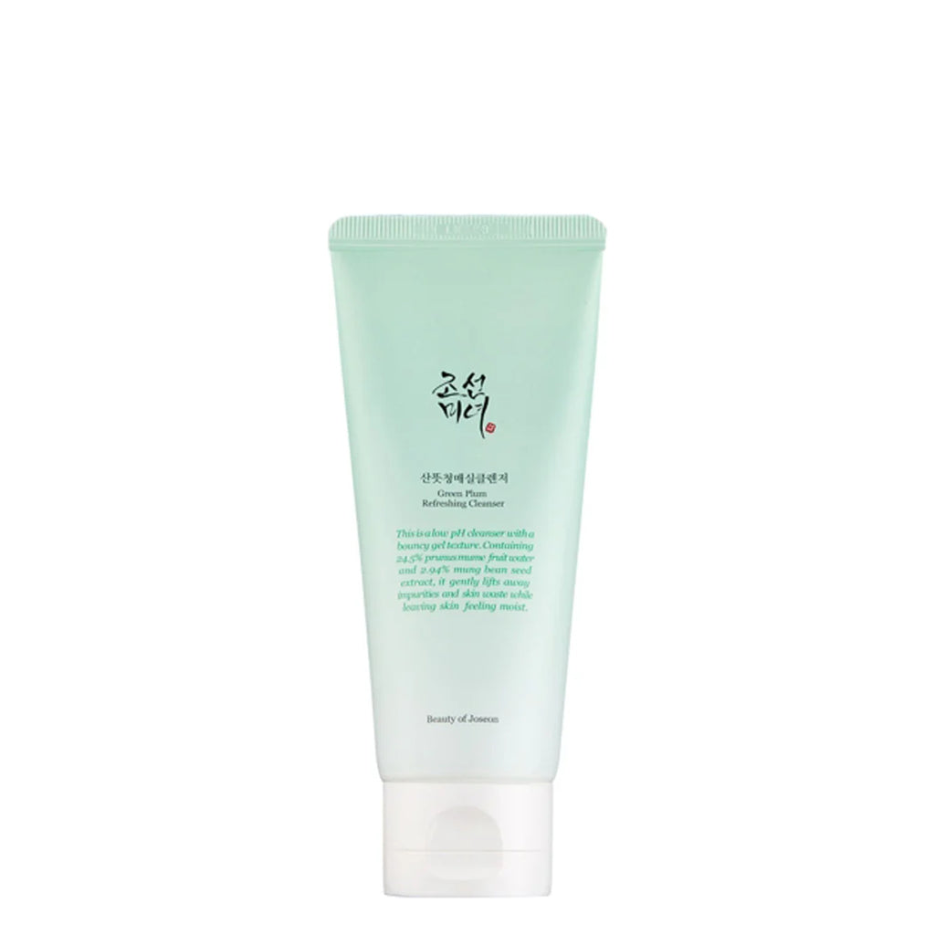 Beauty of Joseon – Green Plum Refreshing Cleanser, 100ml | soin coréen peau sensible | Lumiya