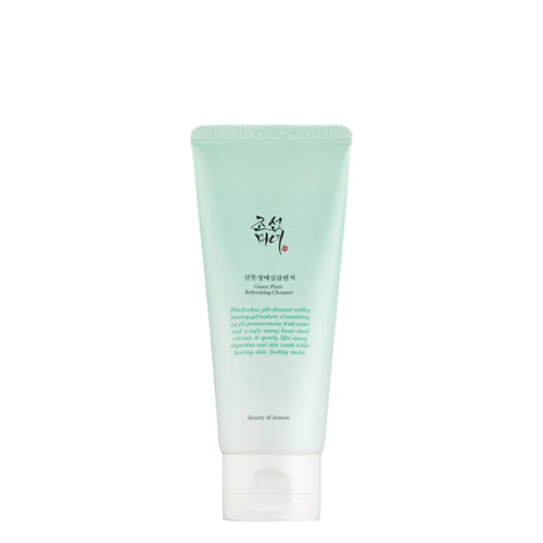 Beauty of Joseon – Green Plum Refreshing Cleanser, 100ml | soin coréen peau sensible | Lumiya
