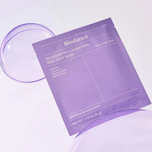 Biodance – Rejuvenating Caviar PDRN Real Deep Mask - Masque, 34g | soin coréen peau sensible | Lumiya