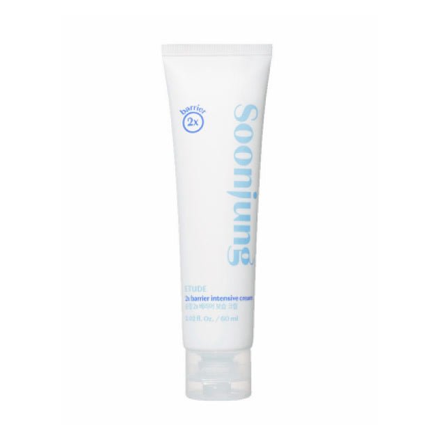 Etude House – SoonJung 2x Barrier Intensive Cream - Crème, 60ml | soin coréen peau sensible | Lumiya