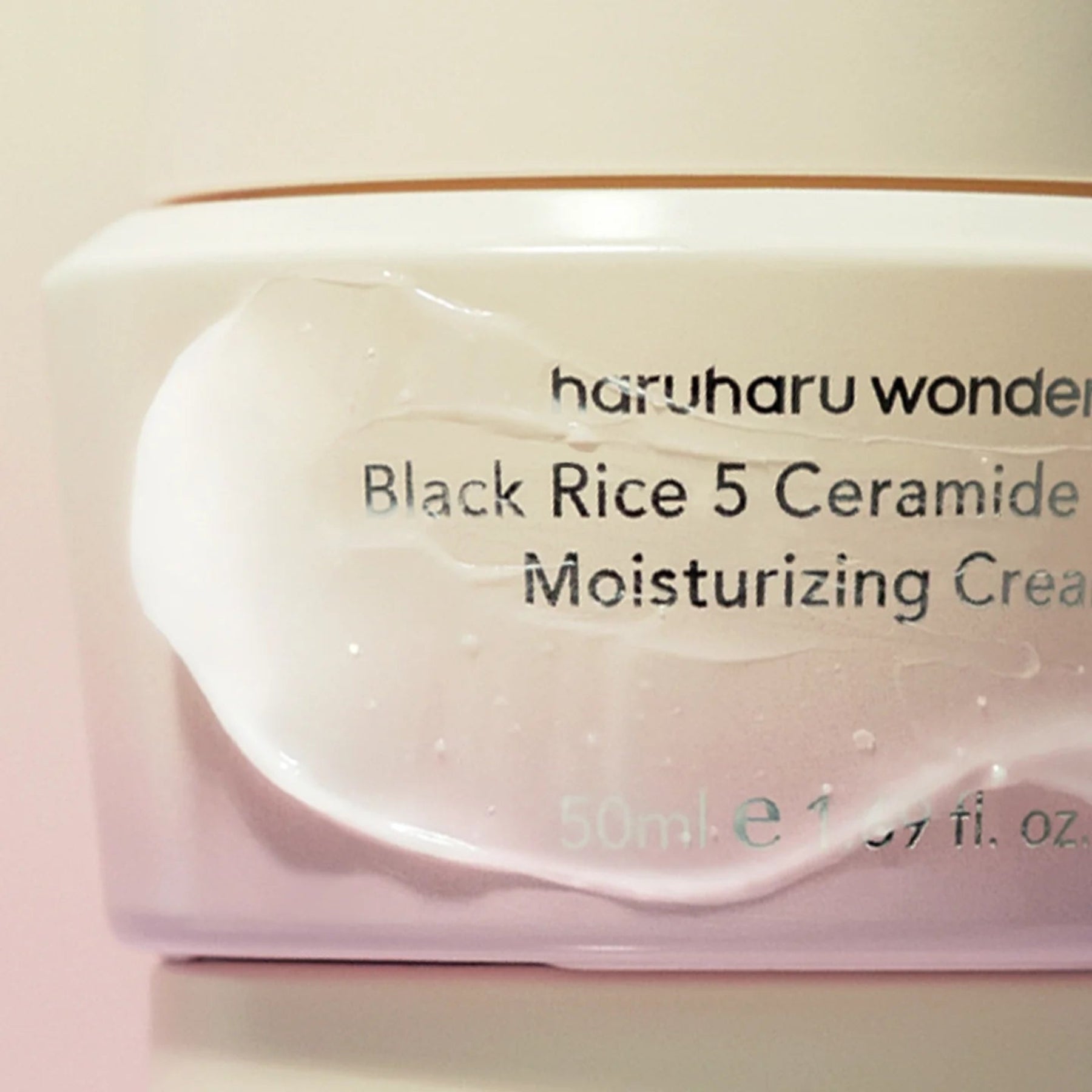 Haruharu Wonder – Black Rice 5 Ceramide Barrier Moisturizing Cream - Crème, 50ml | soin coréen peau sensible | Lumiya