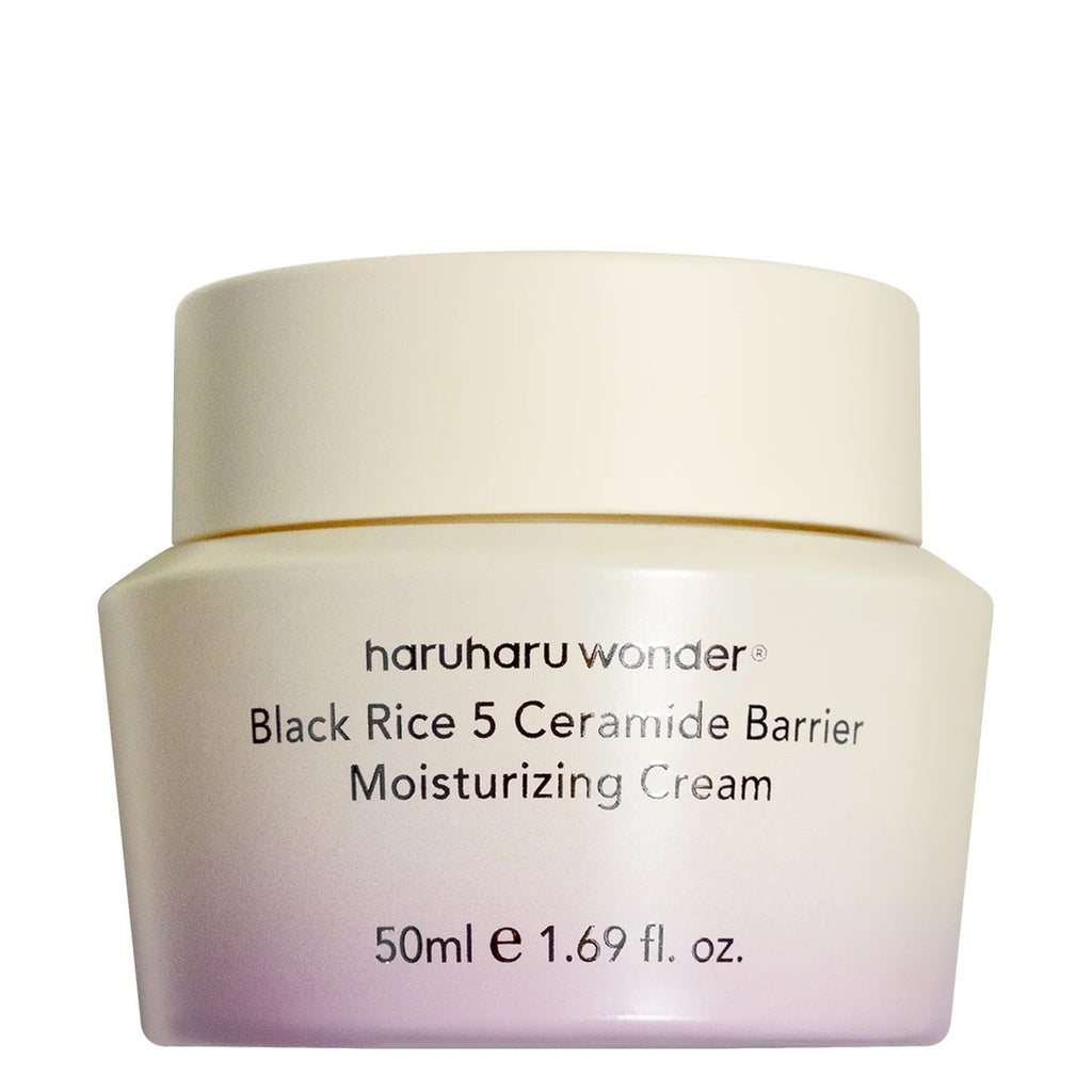 Haruharu Wonder – Black Rice 5 Ceramide Barrier Moisturizing Cream - Crème, 50ml | soin coréen peau sensible | Lumiya