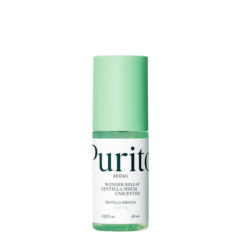 PURITO – Wonder Releaf Centella Serum Unscented - Sérum, 60ml | soin coréen peau sensible | Lumiya