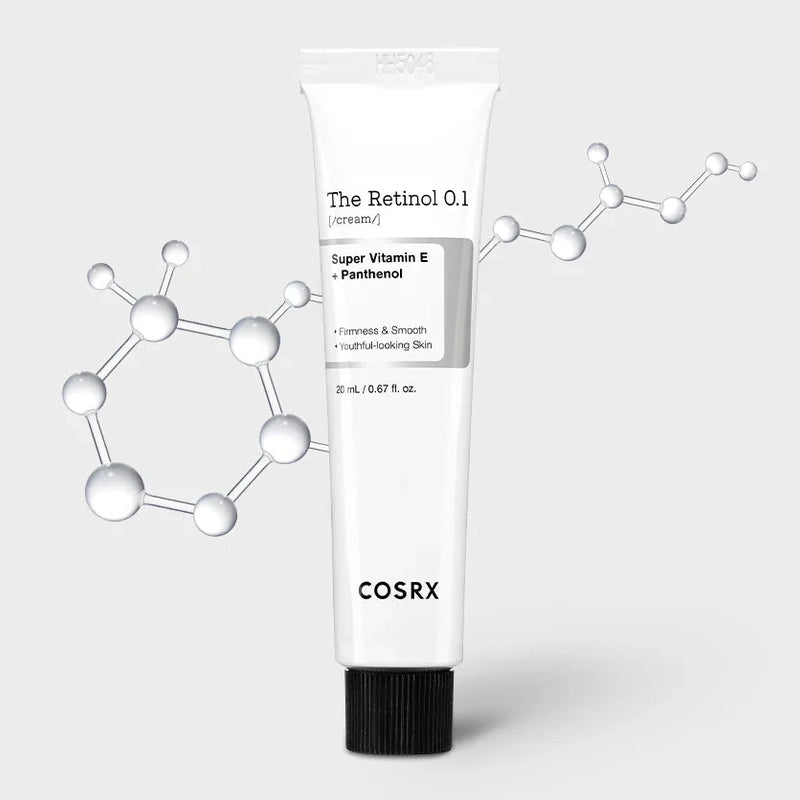 COSRX – The Retinol 0.1 Cream - Crème, 20ml | soin coréen peau sensible | Lumiya